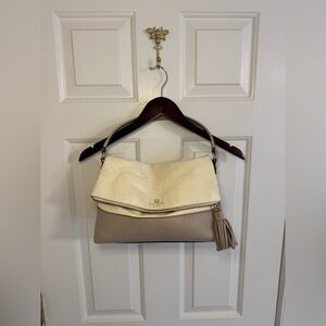 Kate Spade Southport Avenue Maria Crossbody bag cream grey